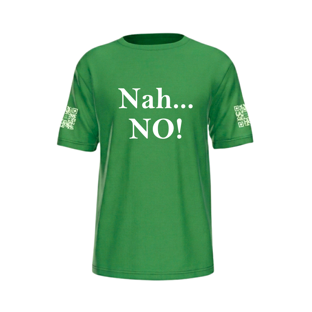 NO! Statement Shirts – Limited Green Edition