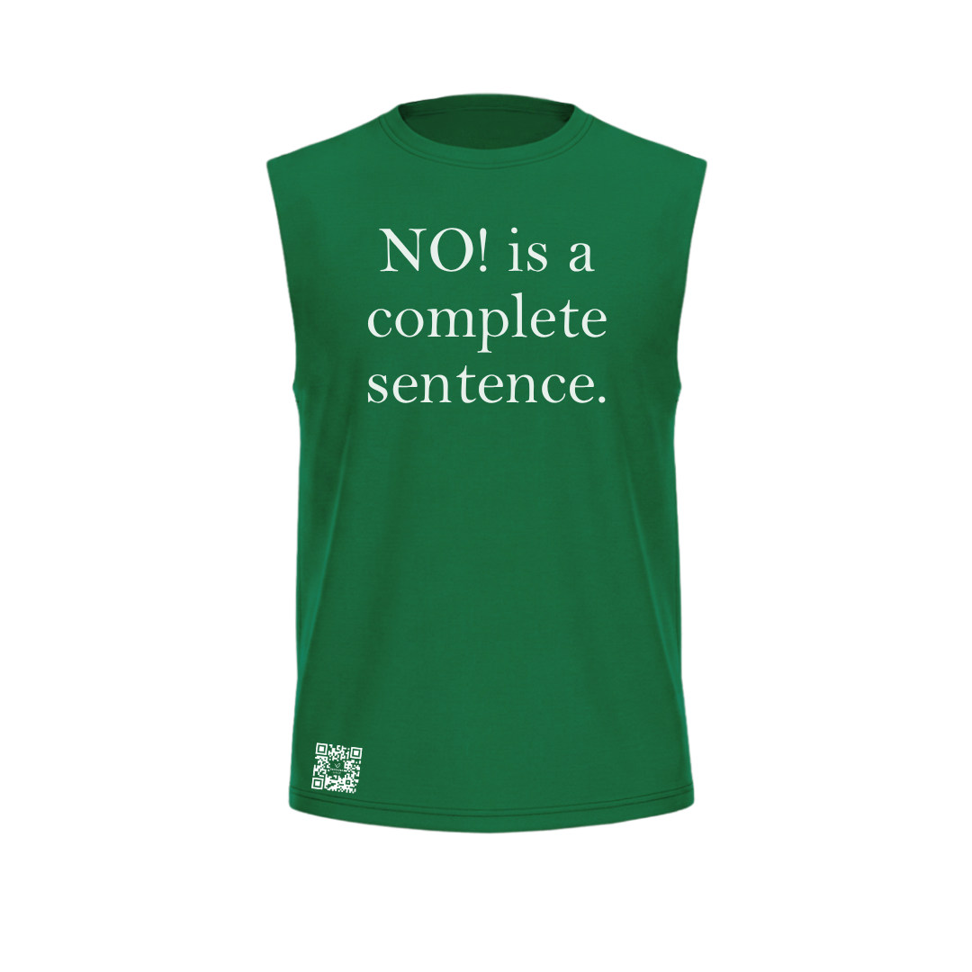 NO! Sleeveless Statement Shirt
