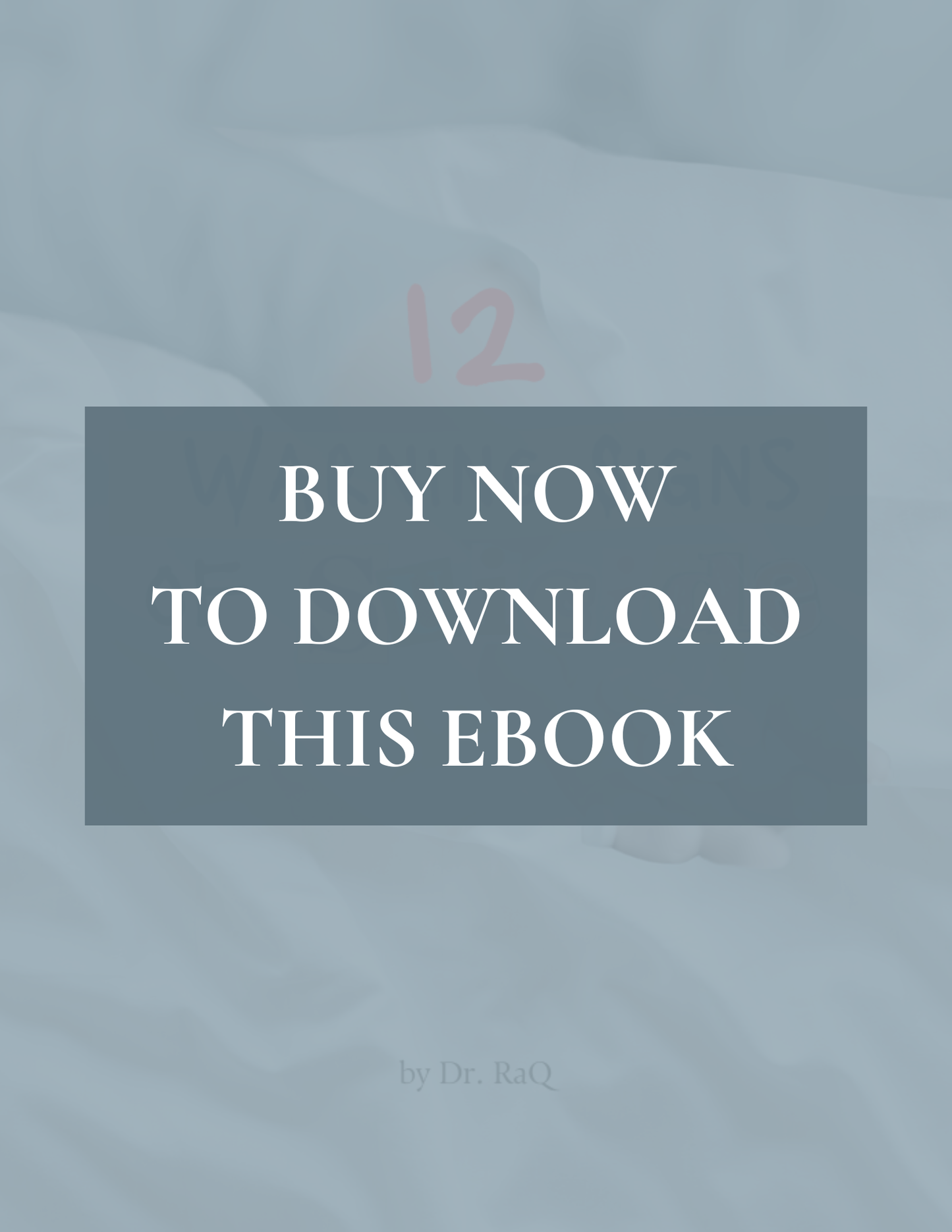 12 Warning Signs of Suicide