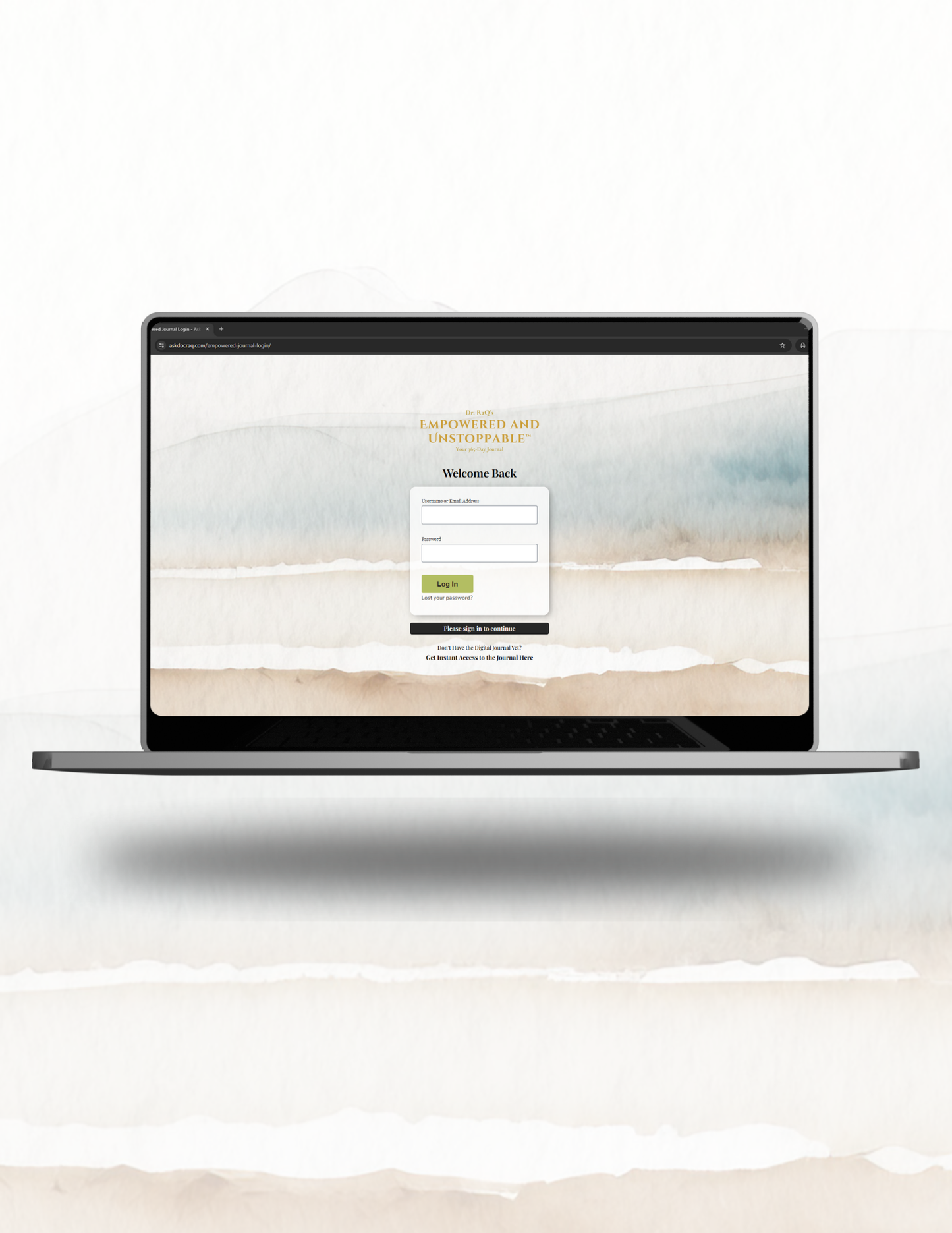 Empowered & Unstoppable - Your 365-Day Online Journal