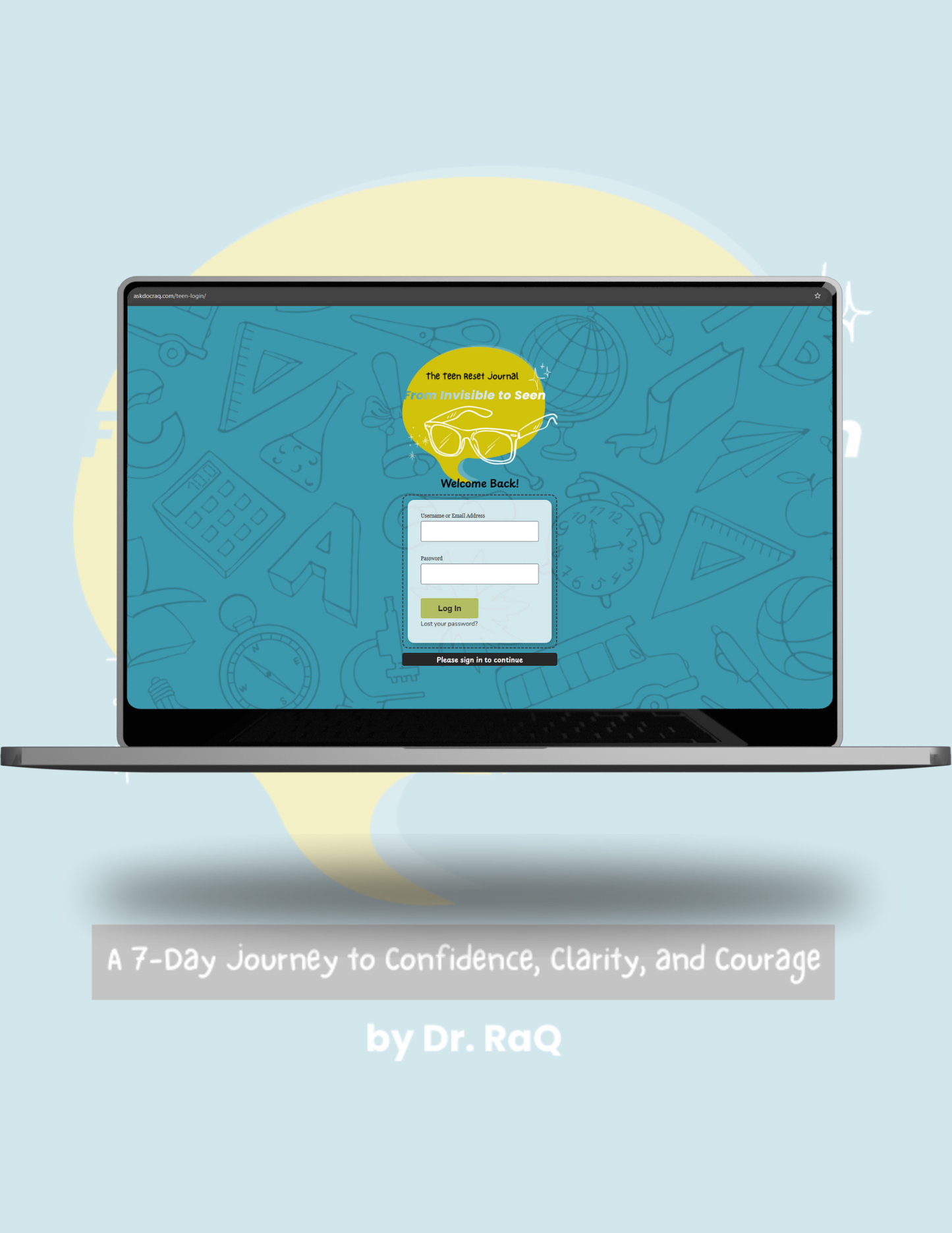 Teen Journal - From Invisible to Seen (Online Journal)