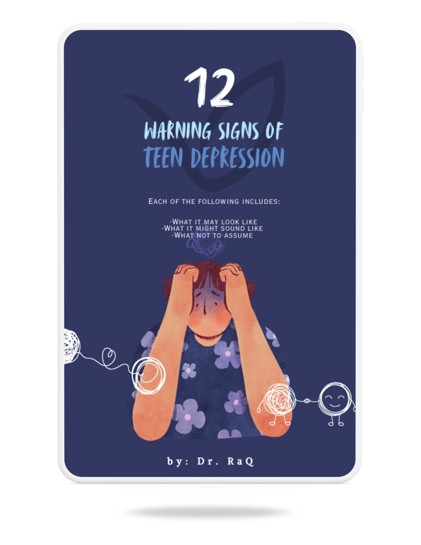 12 Warning Signs of Teen Depression + Parent Reflection Worksheet + How to Support Without Smothering + Teen Reflection Workbook
